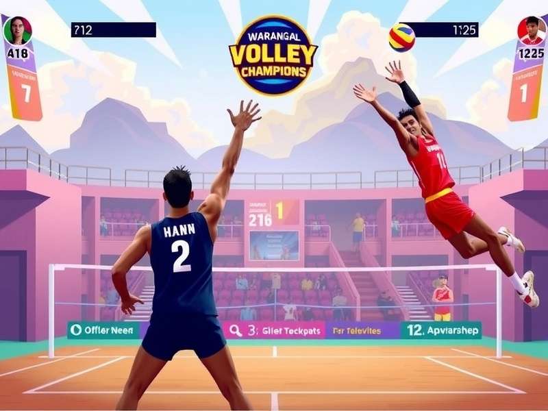 Warangal Volley Champions Gameplay